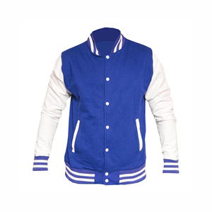 Custom Design <b>White</b> Leather & Wool Winter Sheep Fur Baseball Letterman Varsity <b>Jackets</b> for <b>Men</b> College - Product Image 4