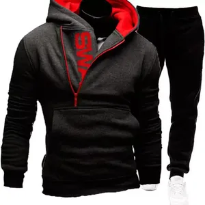 Chándal de invierno para hombre con logotipo personalizado impreso Material ecológico de alta calidad para ropa de calle - Product Image 5