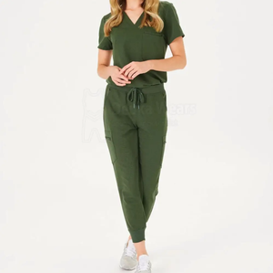 Conjuntos médicos de mujer de alta calidad de fabricación profesional, ropa de seguridad de gran tamaño, uniformes de hospital OEM, venta directa - Product Image 1