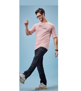 เสื้อยืดคอกลมผ้าฝ้ายแขนสั้นครึ่งแขนเหมาะสำหรับผู้ชายจากผู้ผลิตอินเดีย - Product Image 2