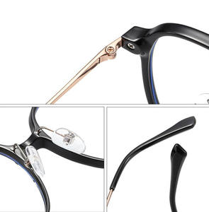 Nueva montura de gafas ultraligera de gran tamaño tr90 con filtro de luz azul - Product Image 6