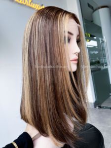 Extensiones de Cabello Humano Liso Vietnamhairluxury, Cabello Remy Vietnamita Cosido a Máquina, Puntas Naturales, Largo, Sin Procesar, Individual - Product Image 1