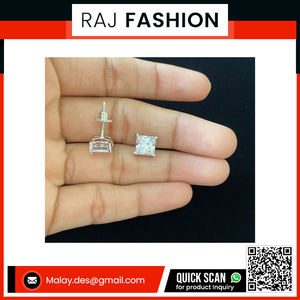 ข้อตกลงที่ดีที่สุดสำหรับต่างหูหินมอยส์ซอไนต์ที่งดงาม: ความสามารถที่เหนือกว่าสร้างความบันเทิงด้วยความสง่างาม - Product Image 4