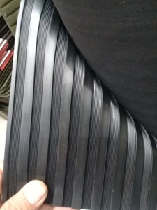 Alfombra de Goma/Rollo de caucho-rayado grueso con cơ sở yute-grosor 3mm - Product Image 4