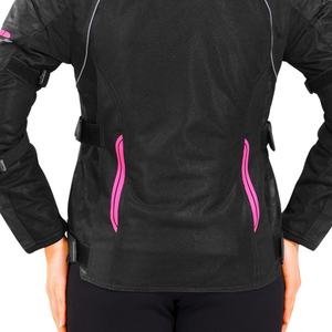 Malla transpirable reflectante Unisex Motocross motocicleta chaqueta impermeable a prueba de viento equipo de protección para invierno verano alto - Product Image 3