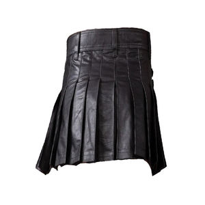 Kilt en cuir pour hommes de conception personnalisée professionnelle Kilt traditionnel en cuir de qualité supérieure pour hommes à vendre - Product Image 3