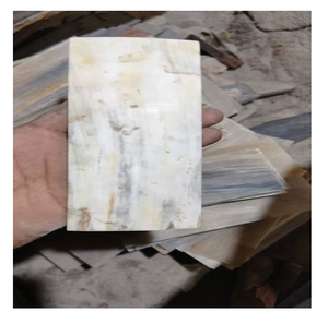 Échelles de manche de couteau en matériau organique poli de haute qualité de qualité supérieure taille personnalisable adaptée à la fabrication de couteaux beaux naturels - Product Image 3