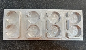 8 Cavidad Die Aluminio Die Molding Plate Metal & Metal Producto - Product Image 3