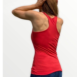 Vente en gros de haute qualité noir blanc haut rayé nouveau design débardeur femmes respirant sans manches t-shirts fournisseur de BD - Product Image 6