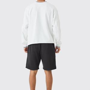 Customized Plus Size Mens Sweat <b>Short</b> <b>Fleece</b> <b>Shorts</b> With Drawstring Custom Logo High Quality Baggy <b>Shorts</b> For Men - Product Image 2