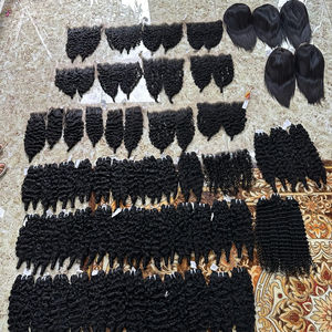 Vietnamese Burmese Curly Hair Bundles 100% Unprocessed Virgin Burmese Curly Human Hair Bundles Natural - Product Image 3