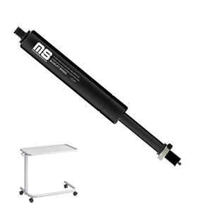 Certifié ISO 145mm acier inoxydable verrouillage rigide ressort à gaz jambe de force hôpital haut bureau de chevet 22mm course industrielle - Product Image 1