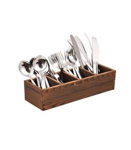 Support de rangement pour couverts de style vintage, qualité supérieure, en bois, pour couverts très vendus au meilleur prix - Product Image 2