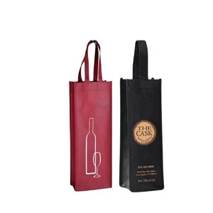 Sacs d'emballage de bouteille de vin non tissé respectueux de l'environnement de logo personnalisé d'usine directe conception à la mode pour l'artisanat de bougie au Viet Nam - Product Image 2