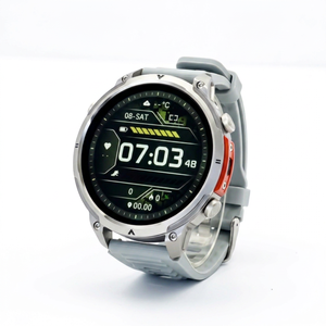 Montre connectée GPS LEMFO MK100, 1,75 pouce, IP68, moniteur de fréquence cardiaque, tracker de fitness, boussole, appels Bluetooth, montre de plein air pour hommes - Product Image 2