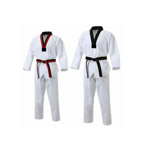 Vente en gros d'usine Logo personnalisé Arts martiaux Judo Bjj Gi Kimono Jiu Jitsu Karaté Costume Wtf Taekwondo Itf Uniforme Arts martiaux Porter - Product Image 5