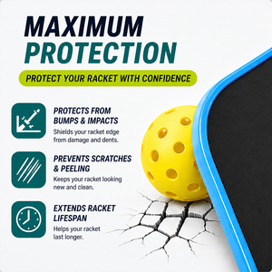 P&P TPU Racket <b>Edge</b> Guard <b>Tape</b> Lightweight Durable Racket <b>Edge</b> Protector Accessories - Product Image 5