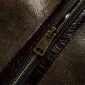 Veste de moto en peau de mouton 100% personnalisée, camouflage, haute qualité, laine élégante, hiver, écologique, imperméable - Product Image 4