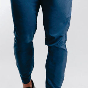 Pantalones de chándal de poliéster de alta calidad, logotipo personalizado, estiramiento de 4 vías, secado rápido, ajustados, Jogger, pantalones de Golf, Pantalones rectos - Product Image 6
