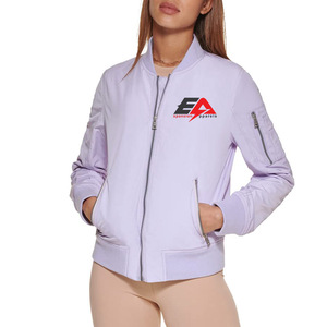 Nueva chaqueta Softshell transpirable diseño personalizado ropa de trabajo de invierno para mujer a prueba de viento impermeable forrado con cremallera chaqueta de concha suave - Product Image 1