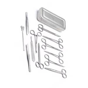 Kit de disección de alta calidad, juego de instrumentos de cirugía menor de 13 piezas para hospitales, kit de disección de instrumentos quirúrgicos - Product Image 4