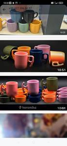 Ceramic Screen Printed Tea Coffee <b>Mugs</b> Cartoon Design Classic Style Dishwasher Safe Microwave Safe Gift <b>Box</b> Giveaway Gift - Product Image 3