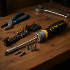 Juego de Destornilladores Intercambiables Stanley de 12 Piezas, Juego de Herramientas de 6 Piezas - Product Image 3