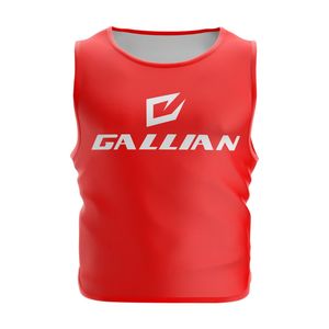 Baberos de entrenamiento de fútbol con sublimación de diseño personalizado, chaleco de fútbol sin mangas para práctica deportiva de equipo de scrimmage de malla de poliéster - Product Image 1