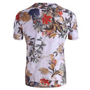 Ropa de calle de alta calidad, camiseta personalizada con estampado de sublimación, 100% poliéster, secado rápido, Unisex, informal, nueva camiseta ajustada moderna - Product Image 6