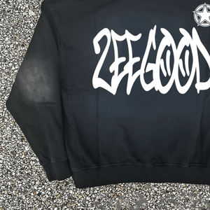 เสื้อมีฮู้ดสวมหัวโอเวอร์ไซส์ผู้ชาย3XL ผ้าคอตตอนปักลายนูน3D สไตล์ฝรั่งเศสสำหรับฤดูหนาว - Product Image 6