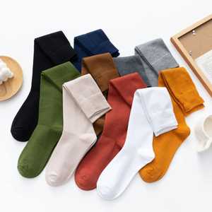 Bajo MOQ personalizado Spandex 20-30mmHg mujeres hombres Casual hasta la rodilla trabajo Viaje calcetines de compresión - Product Image 4