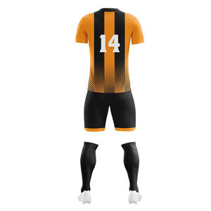 Maillots de football personnalisés en polyester 100% pour adultes et jeunes, ensembles complets de tenues de football, uniformes de football pour hommes et femmes - Product Image 6