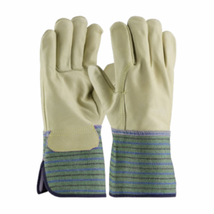 Guantes de Seguridad de Cuero Vacuno Canadiense para Trabajo, Resistentes al Fuego, Protección Industrial Pesada, Antideslizantes, Antivibración, Lisos - Product Image 5