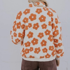 Vestes en polaire matelassée pour femmes Logo solide Design hiver décontracté bouton décoration haute qualité respirant et coupe-vent - Product Image 6