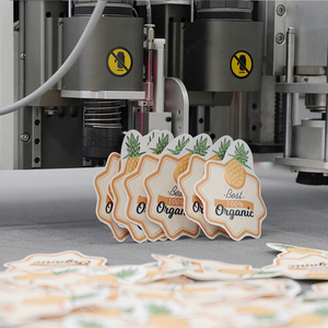 Máy cắt nhãn, thẻ, bìa cứng tự động hoàn toàn AOL 1070 với dao cắt và bánh xe tạo rãnh - Product Image 2