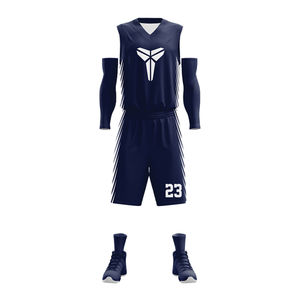 Ensemble de maillots de basket-ball en gros, tissu respirant à séchage rapide, vêtements d'équipe de haute qualité - Product Image 6