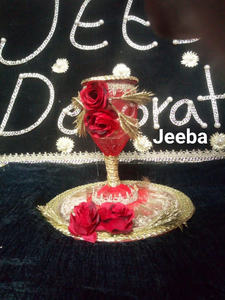 Pluma de decoración Merried Nikkah con mango Doodh Pilai decoración 2025 mejor para regalos de boda Mehndi servicio OEM personalizado - Product Image 2