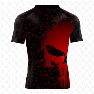 Vente en gros de vêtements de fitness pour hommes protège-éruptions cutanées pour entraînement course à pied compression impression par sublimation personnalisée OEM - Product Image 4