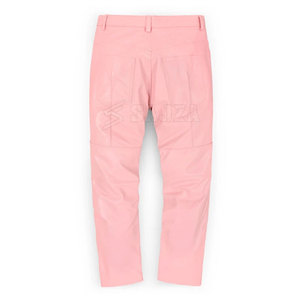 Pantalon en cuir pour hommes de haute qualité Logo personnalisable léger Design taille moyenne Exclusif dernière conception en gros - Product Image 2