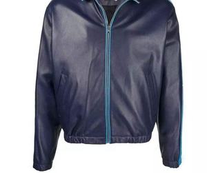 Varsity Jacket Hombres de alta calidad al por mayor Hombres Varsity Jacket Streetwear 100% Lana/Poliéster Aduanas Impreso Chaquetas para hombres Blan - Product Image 6