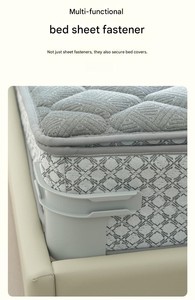 Attache de drap de lit CP01 antidérapante, clip <span class=keywords><strong>invisible</strong></span> sans déplacement avec boucle de <span class=keywords><strong>fixation</strong></span> à quatre coins, vente en gros - Product Image 6