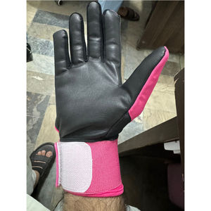 Gants de frappe de baseball en cuir durables, résistants à la transpiration, paume antidérapante, pour l'entraînement et les matchs - Product Image 6