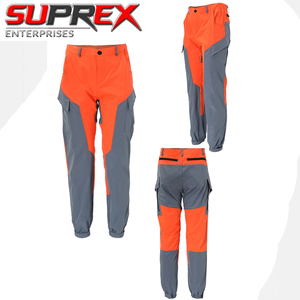 Mens Winter High Waist Reflective Safety Workwear Cargo Pants Multi Pockets Durable Industrial Fully Customized 19 Pockets - Product Image 6