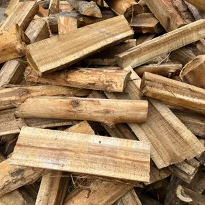 Leña de madera dura para estufa, tiempo de combustión largo, Acacia seca, eucalipto, lichi, precio de fábrica