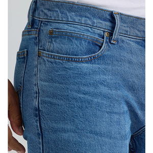 Vêtements pour hommes personnalisés, <span class=keywords><strong>jeans</strong></span> Bootcut pour hommes, <span class=keywords><strong>jeans</strong></span> bootcut <span class=keywords><strong>taille</strong></span> <span class=keywords><strong>basse</strong></span> pour hommes, <span class=keywords><strong>jeans</strong></span> en denim - Product Image 4
