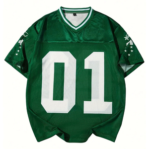 Camiseta de fútbol de poliéster 100% de alta calidad, transpirable y de manga corta, tarifa barata al por mayor para uniforme de fútbol - Product Image 1