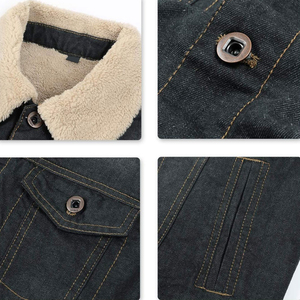 Ventes en gros de vestes en jean tendance surdimensionnées pour hommes, style sport personnalisé, veste en jean pour hommes pour les activités de plein air - Product Image 6