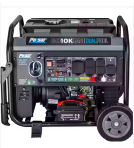 Pulsar GD10KBN 10500W Air-Cooled 10A DC Electric Start 60Hz Dual Fuel Home Backup Portable Inverter <b>Generators</b> - Product Image 1