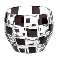 Coupe à saké japonaise en verre Kiriko Benkan de qualité supérieure, design élégant Wabi-Sabi, plusieurs couleurs, légère, pour restaurants japonais