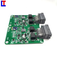 Circuit imprimé émetteur-récepteur audio sans fil UHF avec contrôleur de niveau d'eau et protection contre le fonctionnement à sec